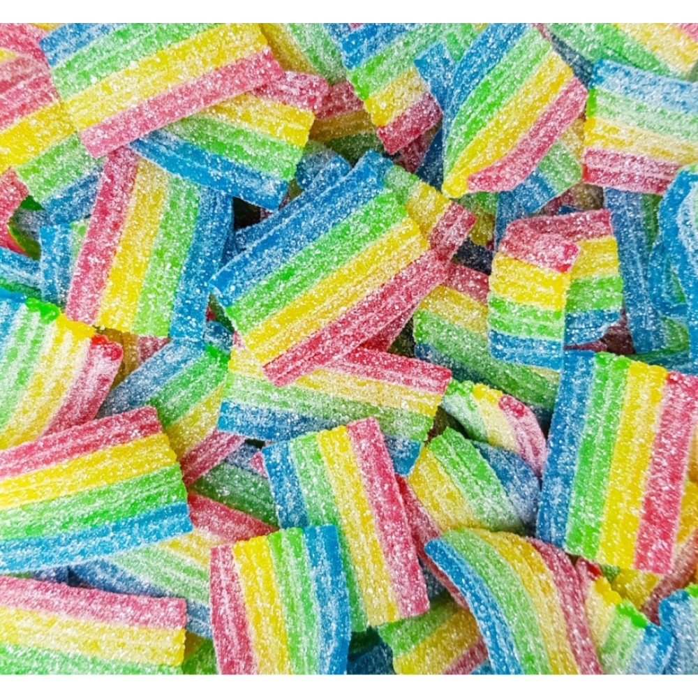 Miami Pik Haribo : bonbons acidulés aux fruits | La Boîte à Bonb'z