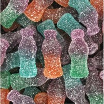 Purple Cola Pik Haribo : bonbons cola acidulés | La Boîte à Bonb'z