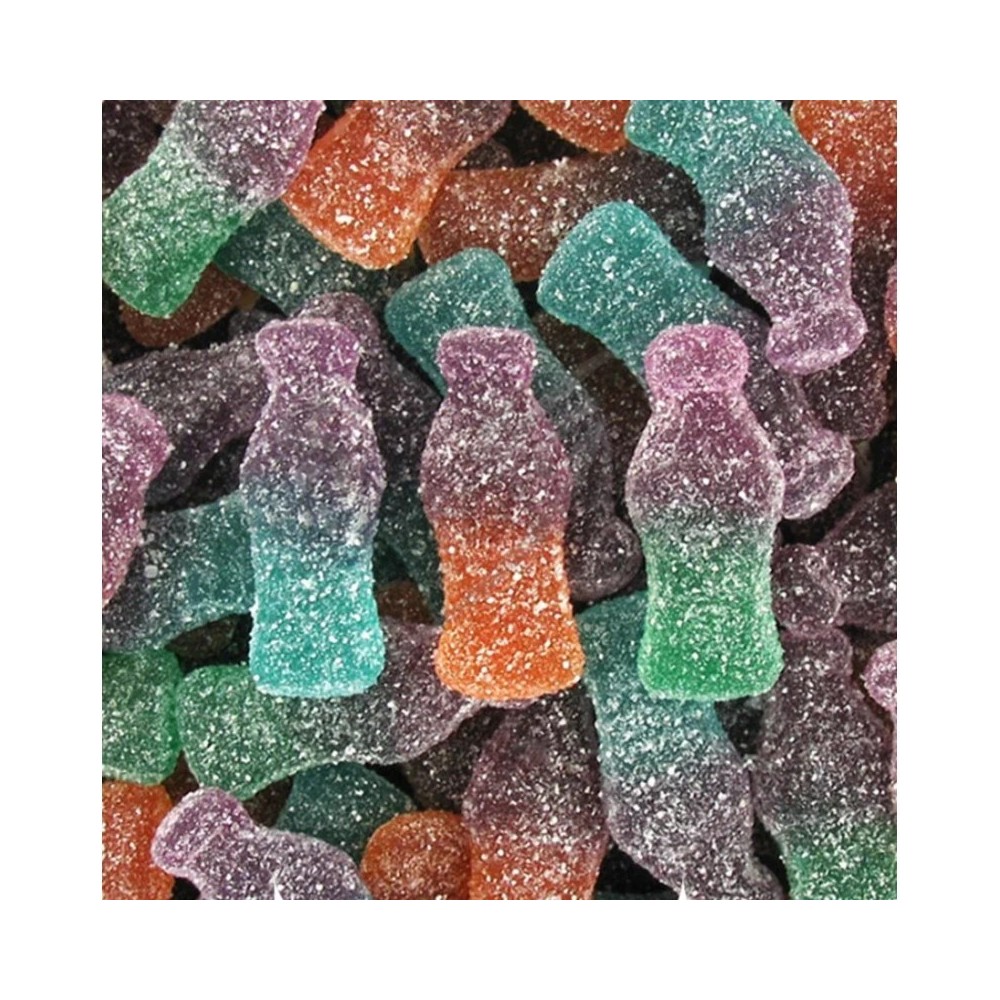 Purple Cola Pik Haribo : bonbons cola acidulés | La Boîte à Bonb'z