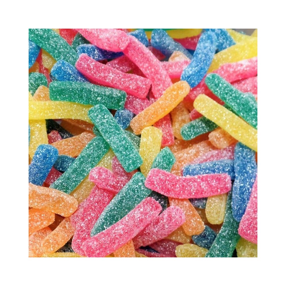Super Frites Pik Haribo : bonbons acidulés en forme de frites | La Boîte à Bonb'z