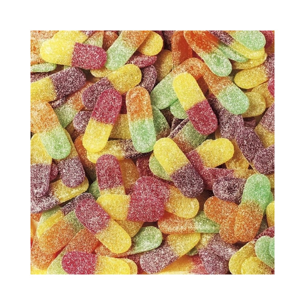 Surfizz Fruit Lutti : langues acidulées aux fruits | La Boîte à Bonb'z