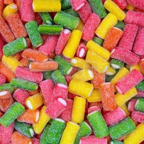 Rainbow Pik Haribo : bonbons acidulés multicolores | La Boîte à Bonb'z