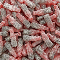 Cherry Cola Fizz Lutti : bonbons cola cerise acidulés | La Boîte à Bonb'z