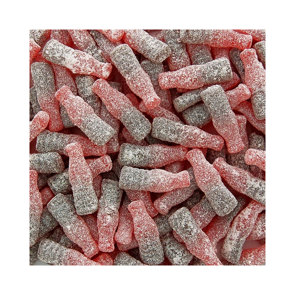 Cherry Cola Fizz Lutti : bonbons cola cerise acidulés | La Boîte à Bonb'z