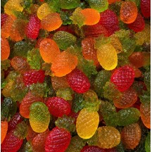 Ananas Bebeto : bonbons gélifiés halal goût fruité | La Boîte à Bonb'z