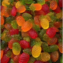Ananas Bebeto : bonbons gélifiés halal goût fruité | La Boîte à Bonb'z