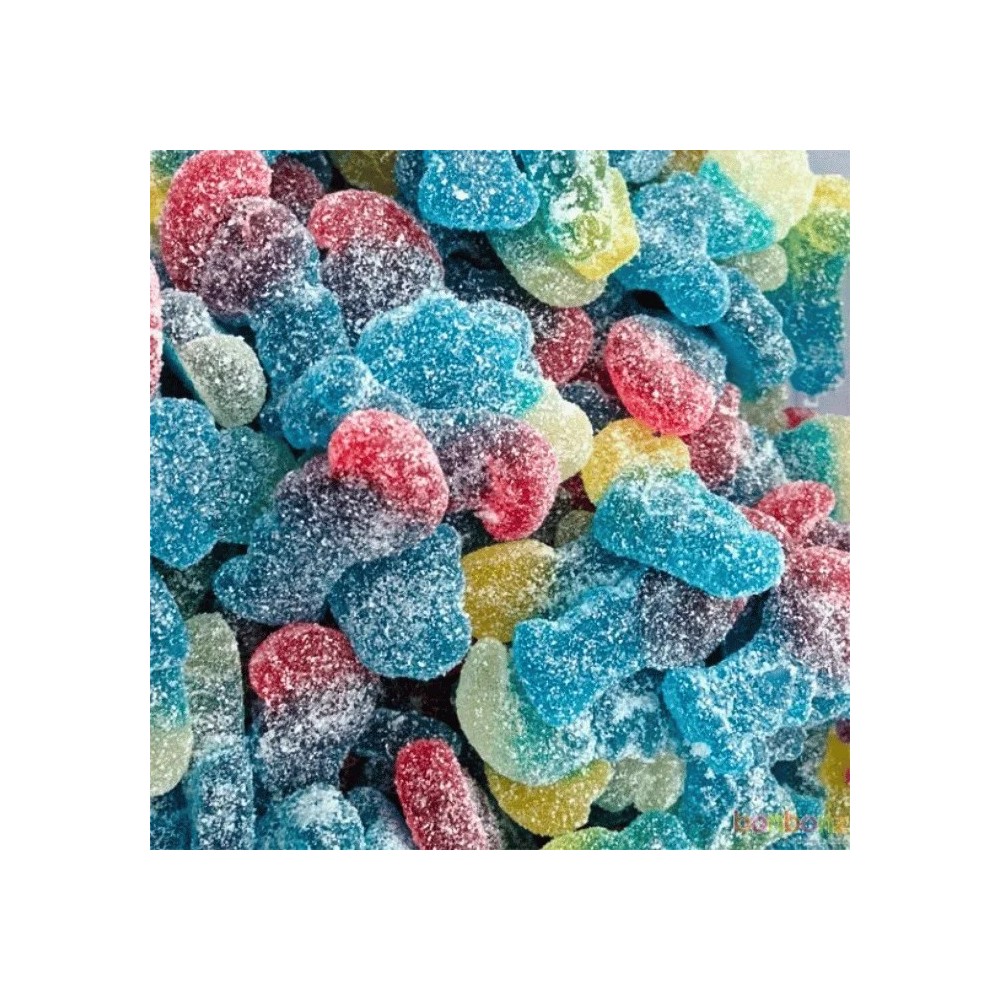 Les Schtroumpfs Pik Haribo : bonbons acidulés | La Boîte à Bonb'z