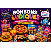 Bonbons Ludiques : confiseries originales et amusantes | La Boîte à Bonbz