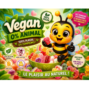 Bonbons Vegan - 0 % Animal en vrac | La Boîte à Bonb'z