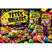 Bonbons Têtes Brûlées : toute la gamme acidulée | La Boîte à Bonbz
